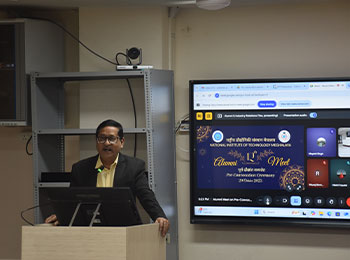 12th Pre-Convocation Alumni Meet was held at NIT Meghalaya, Sohra on 29th October 2025